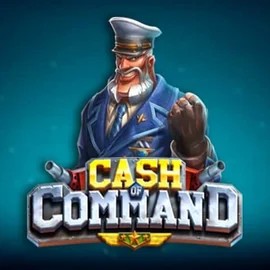 Cash of Command casino game by Play'n GO – featured logo at Cazeus Casino