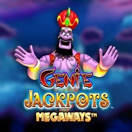 Official Jackpots logo: Genie Jackpots Megaways by Blueprint Gaming at Cazeus Casino
