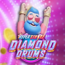 Try Hyper Strike Diamond Drums slot by Gameburger Studios on cazeuscasinoo.co.uk – logo image