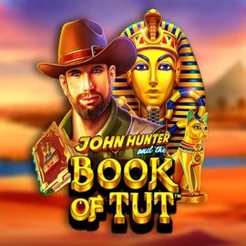 John Hunter and the Book of Tut by Pragmatic Play, showcased at cazeuscasinoo.co.uk – game logo