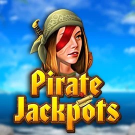 Pirate Jackpots online game logo by Belatra Games on cazeuscasinoo.co.uk