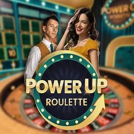 PowerUP Roulette slot icon by Pragmatic Play, available at Cazeus Casino