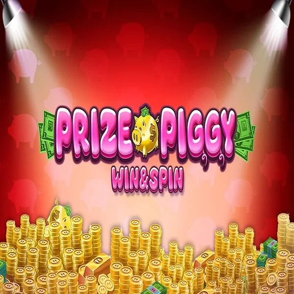 Prize Piggy Win & Spin game by Inspired Gaming – logo hosted on Cazeus Casino