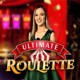 Ultimate Roulette online game logo by Ezugi on cazeuscasinoo.co.uk